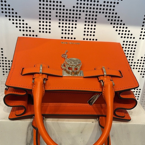 Michael Kors Hamilton Small Satchel Shoulder Crossbody Bag 
Poppy COLOR 
NWT - Picture 12 of 16